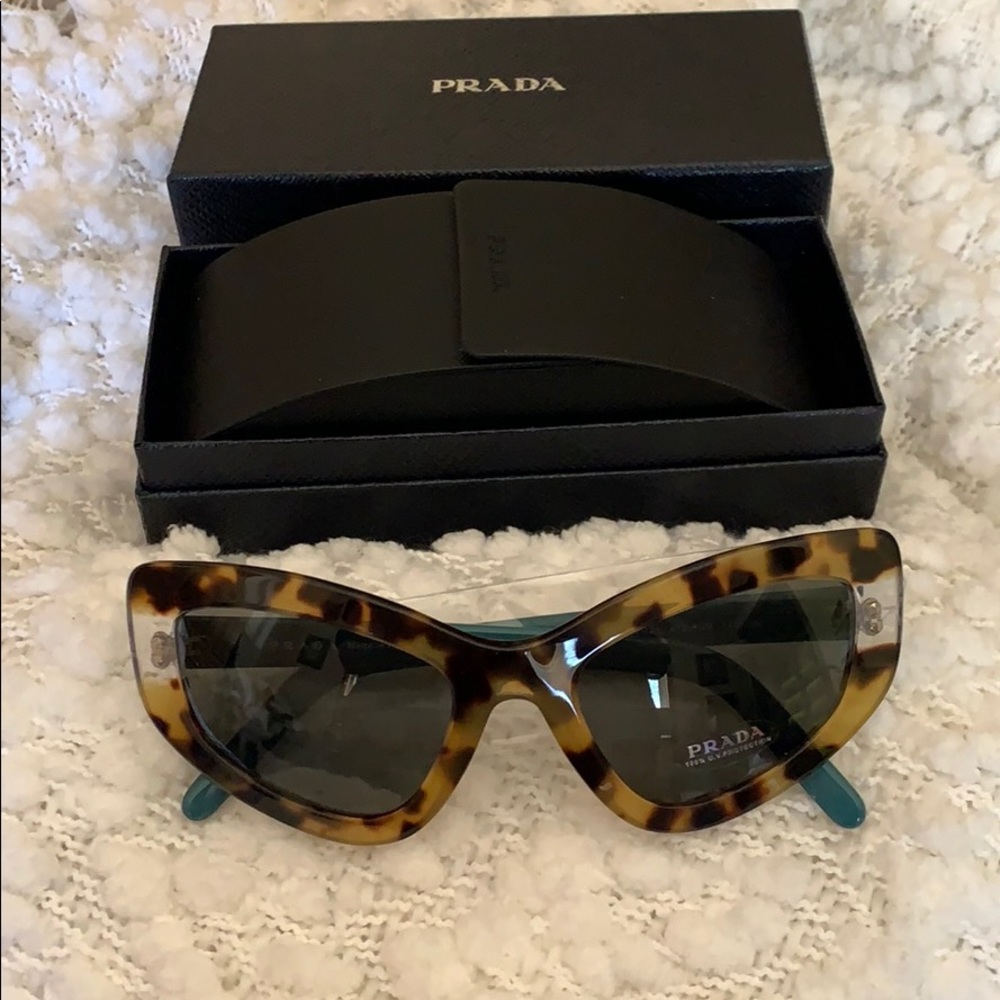 Prada Tortoise Shell Sunglasses